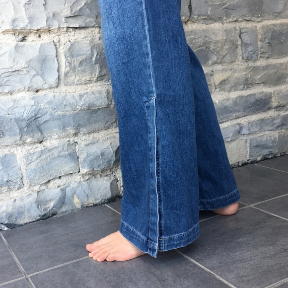 Banana Republic High Rise Split Hem Jeans - Picture 2 of 7